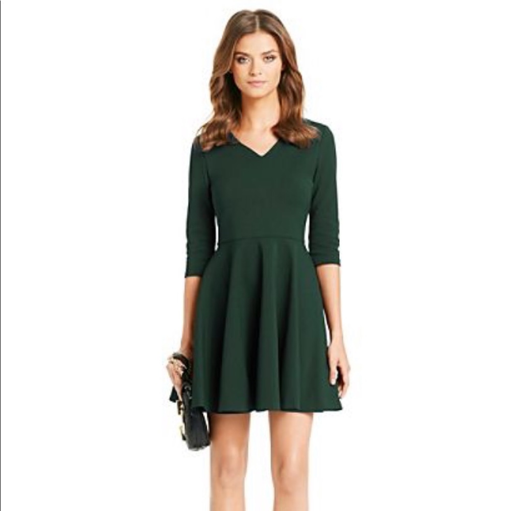 DVF Jeannie stretch fit & flare dress
